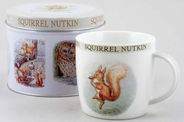 Mug in a Tin Squirrel Nutkin